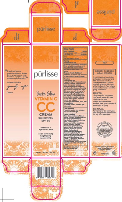 Youth Glow Vitamin C Cc Cream Spf 50 (Fair)